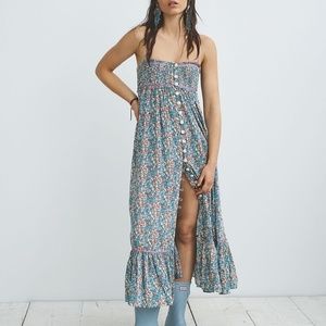 FREE PEOPLE Molly Jo midi dress in Blossom Combo